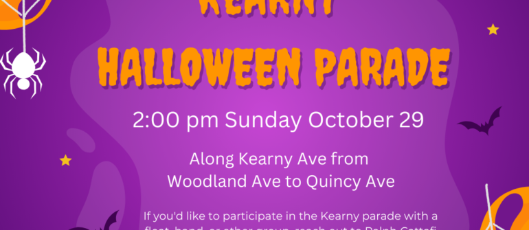 WhatCo Volunteers: Kearny Halloween Parade
